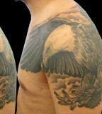 Wonderful eagle tattoo
