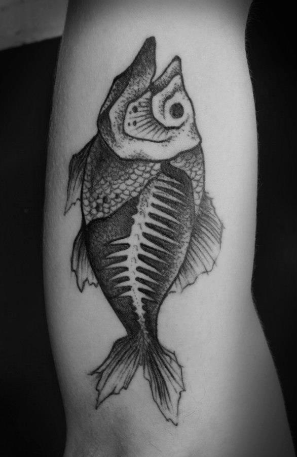 alex tabuns fish tattoo