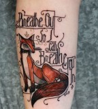 david hale tattoo breathe out so I can breathe you in