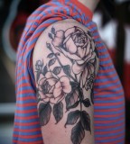 flower tattoos stylish hand