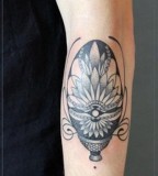 jessica mach tattoo blackwork on arm