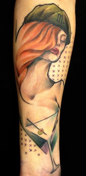 marie kraus tattoo dizzy red haired lady