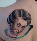 mariusz trubisz woman face tattoo