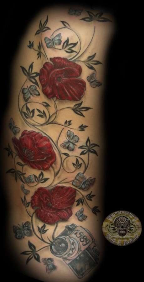 nice rose tattoo