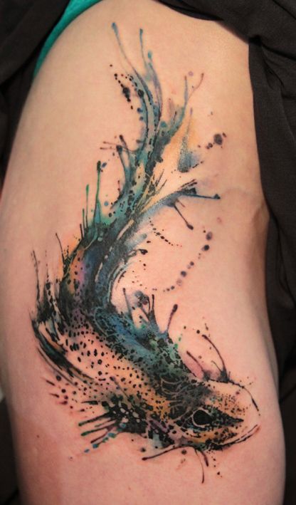 Amaizing fish tattoo