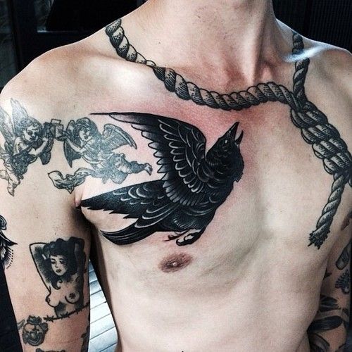 Amaizing man tattoo by Pari Corbitt