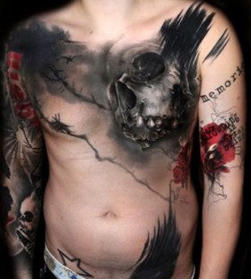 Amaizing tattoo by Volko Merschky