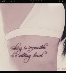 Awesome quotes tattoo