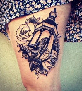 Butterfly tattoo by Pari Corbitt
