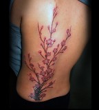 Cherry blossom tree tattoo