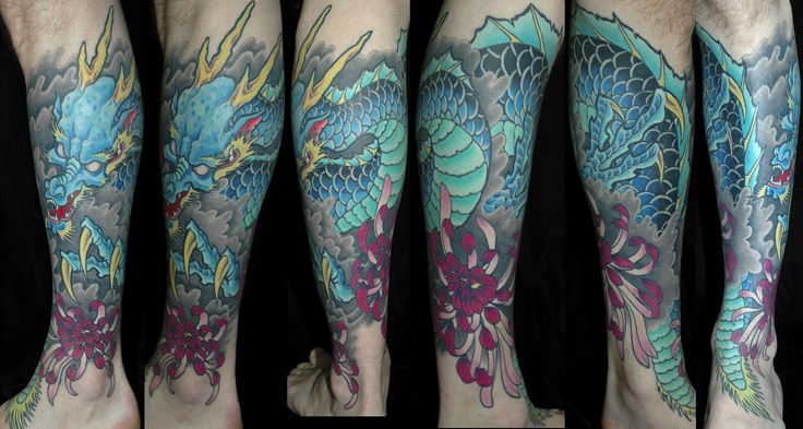 Dragon tattoo by Michael Norris