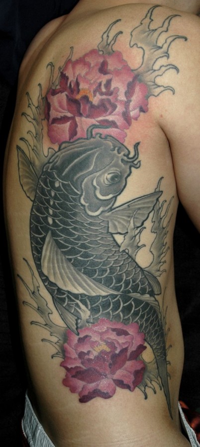 Fish tattoo by Michael Norris