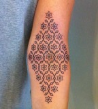 Gorgeous geometric tattoo