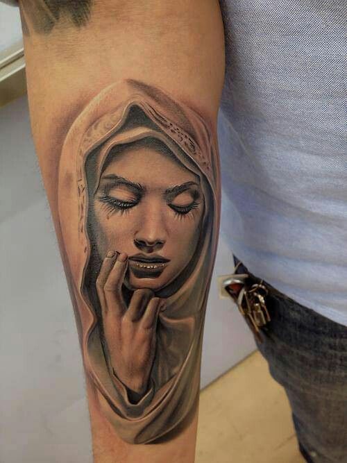Gorgeous religious tattoo