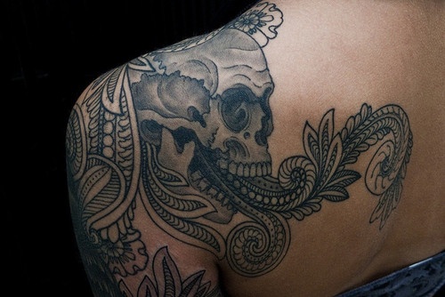 Great skull tattoo