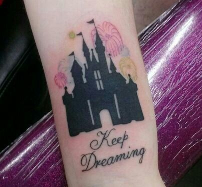Keep dreaming disney tattoo