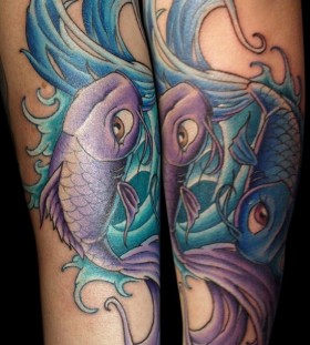 Lovely fish tattoo