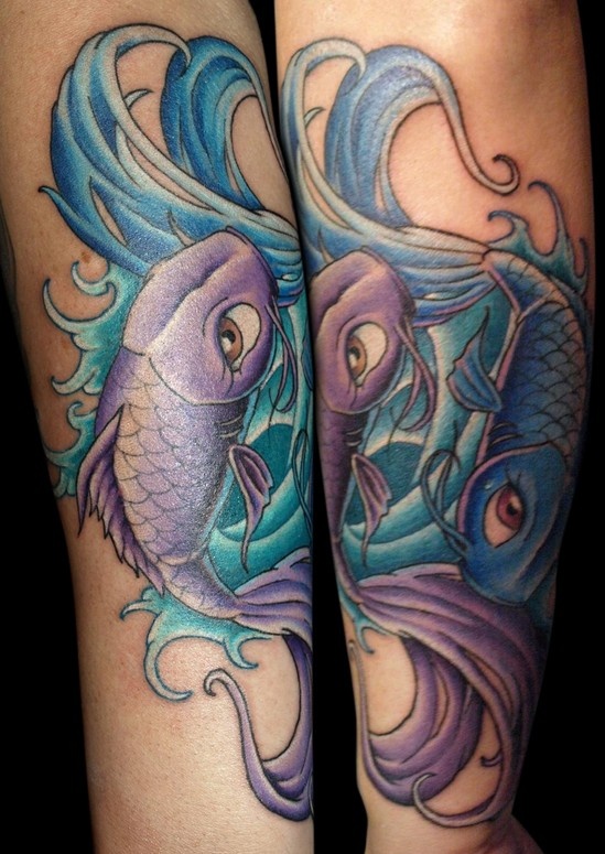 Lovely fish tattoo