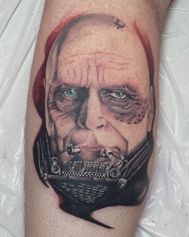 Man tattoo by Duane