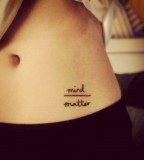 Mind matter couples tattoo