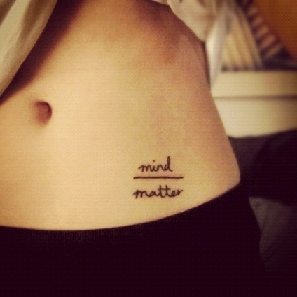 Mind matter couples tattoo
