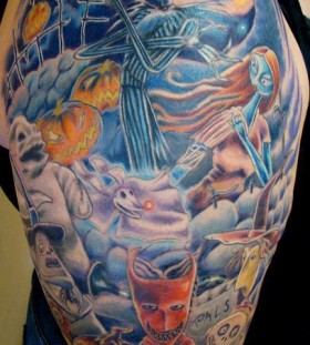 Nightmare herous tattoo by Sean Ambrose