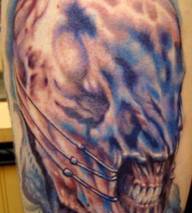 Scary tattoo by Sean Ambrose