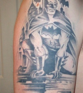 Superman tattoo by Duane