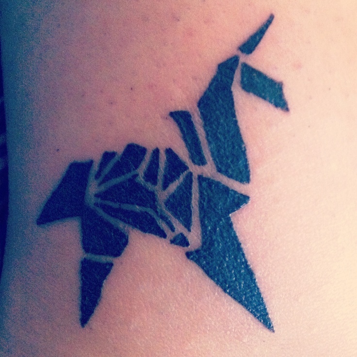 Origami tattoos