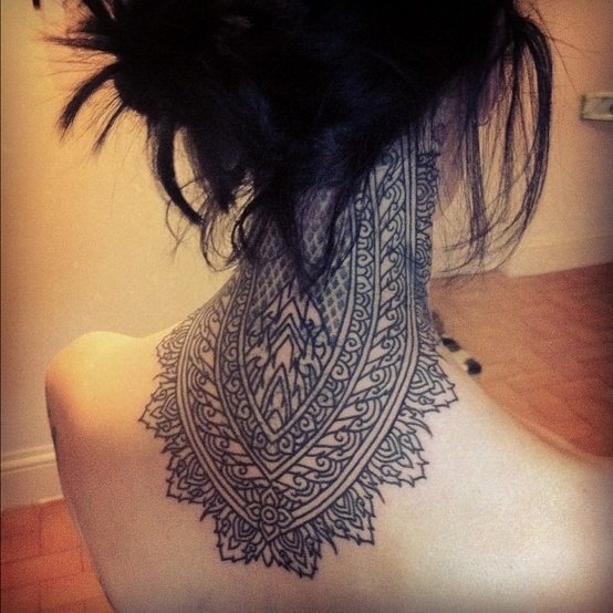 Wonderful back tattoo