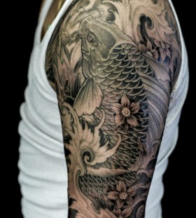 Wonderful fish tattoo