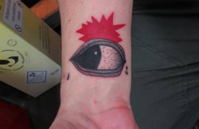 eye tattoo by matik