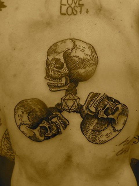 liam sparkes tattoo triple skull