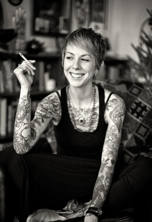 Virginia Elwood tattoos