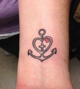 Amaizing anchor tattoo