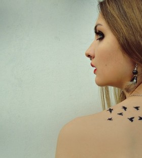 Amaizing woman puzzle tattoo