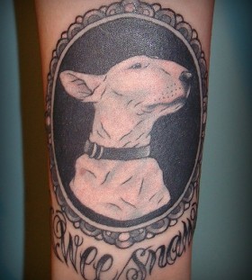 Awesome dog tattoo