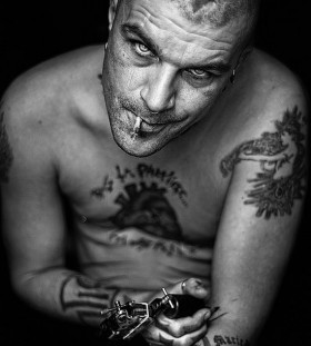 Awesome man prison tattoos