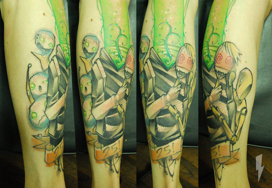 Awesome tattoo by Jukan