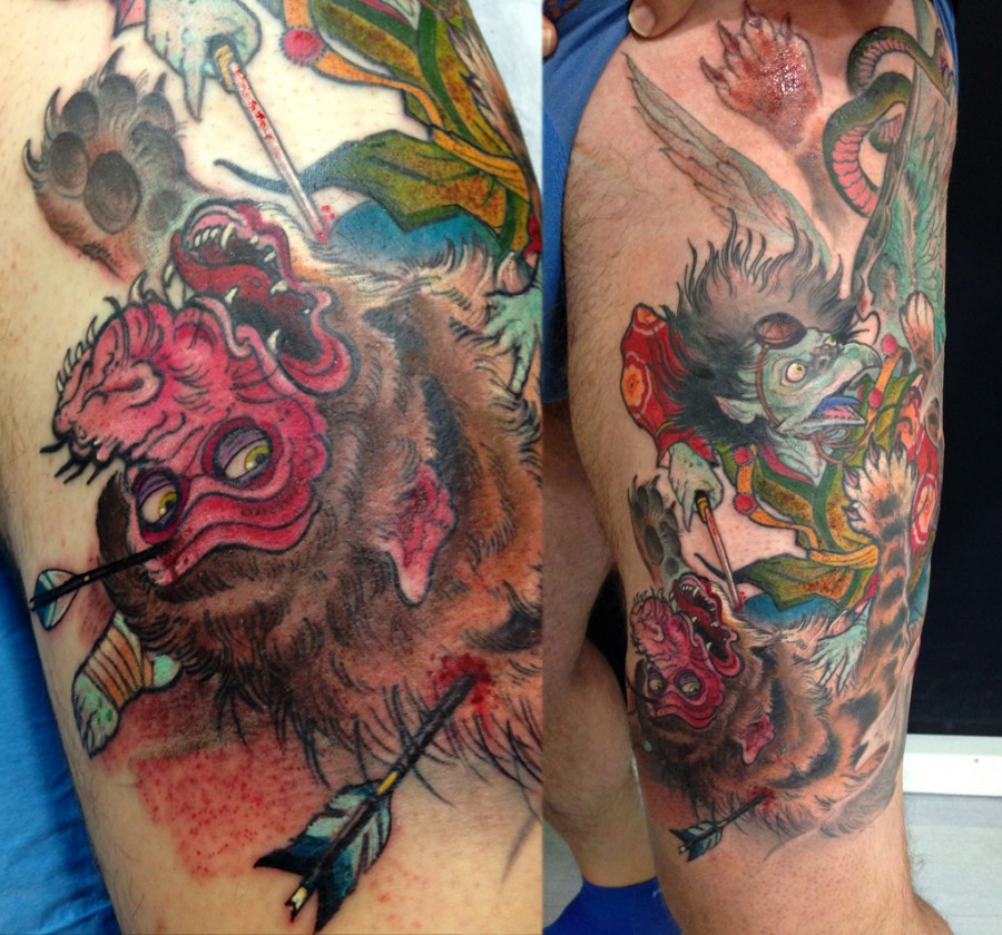 Birds tattoo by Jee Sayalero