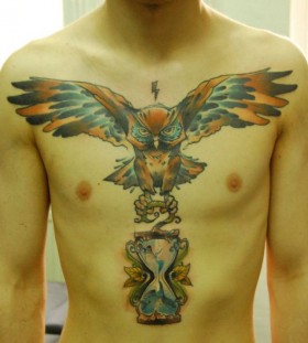Deeply symbolic tattoo by Jukan