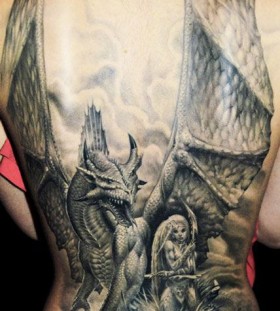 Dragon tattoo  stunning art