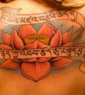 Flower tattoo by Corey Miller