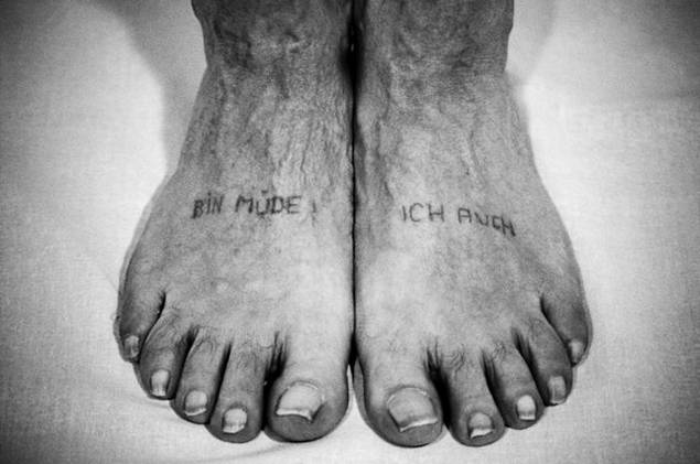 Foots prison tattoos