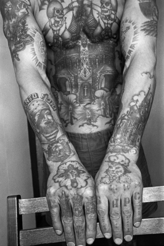 Full body prison tattoos