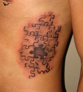 Full puzzle tattoo