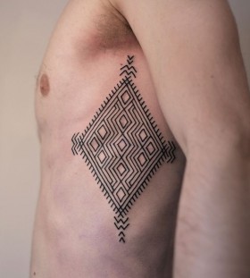 Gorgeous Geometric Tattoo  victor webster
