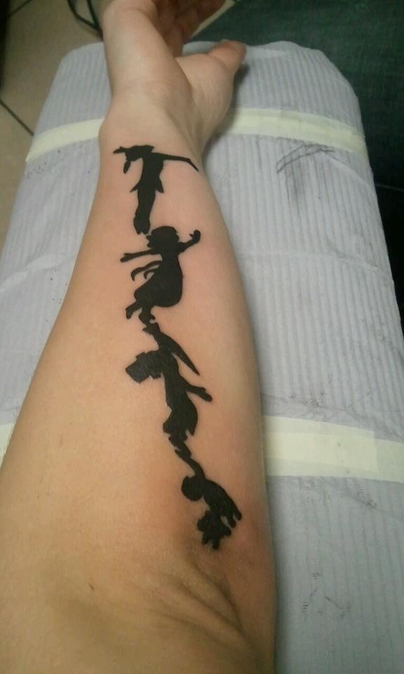 Hand Peter Pan tattoo - | TattooMagz › Tattoo Designs ...