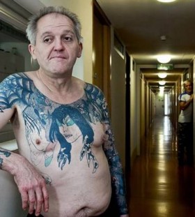 Man from prison tattoos