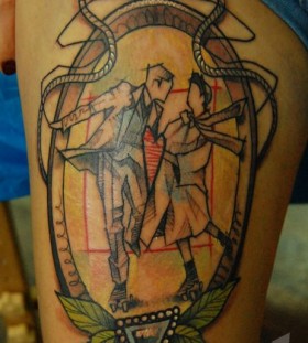 This-love-tattoo-by-Jukan-celebrates-realtionships-and-rollerskates
